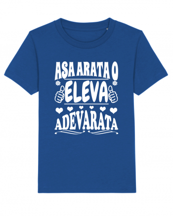 Asa arata o eleva adevarata Majorelle Blue