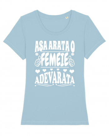 Asa arata o femeie adevarata Sky Blue