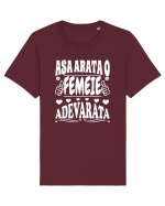 Asa arata o femeie adevarata Tricou mânecă scurtă Unisex Rocker