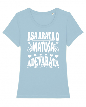 Asa arata o matusa adevarata Sky Blue