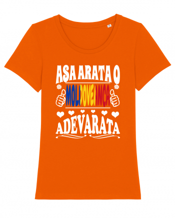 Asa arata o Moldoveanca adevarata Bright Orange