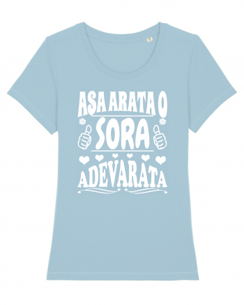 Asa arata o sora adevarata Sky Blue