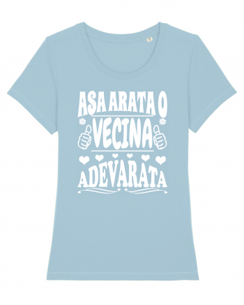 Asa arata o vecina adevarata Sky Blue