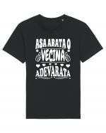 Asa arata o vecina adevarata Tricou mânecă scurtă Unisex Rocker