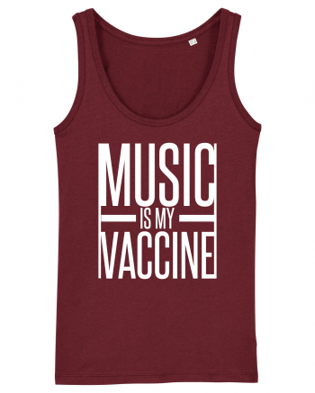 Rotten Brand - Music is my vaccine Burgundy