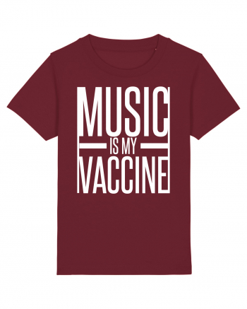 Rotten Brand - Music is my vaccine Burgundy