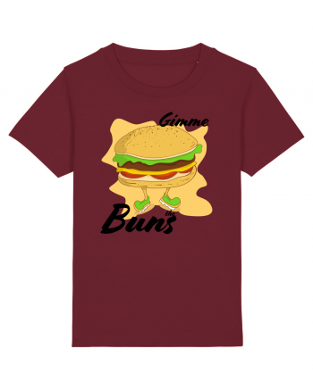 Rotten Brand - Gimme the Buns Burger boy Burgundy