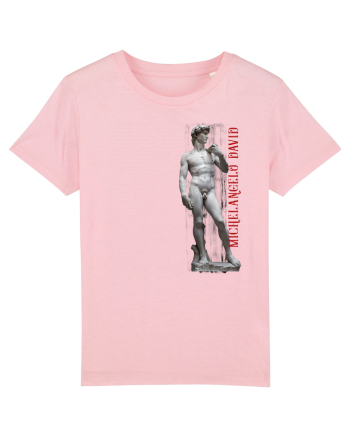 Michelangelo David Cotton Pink