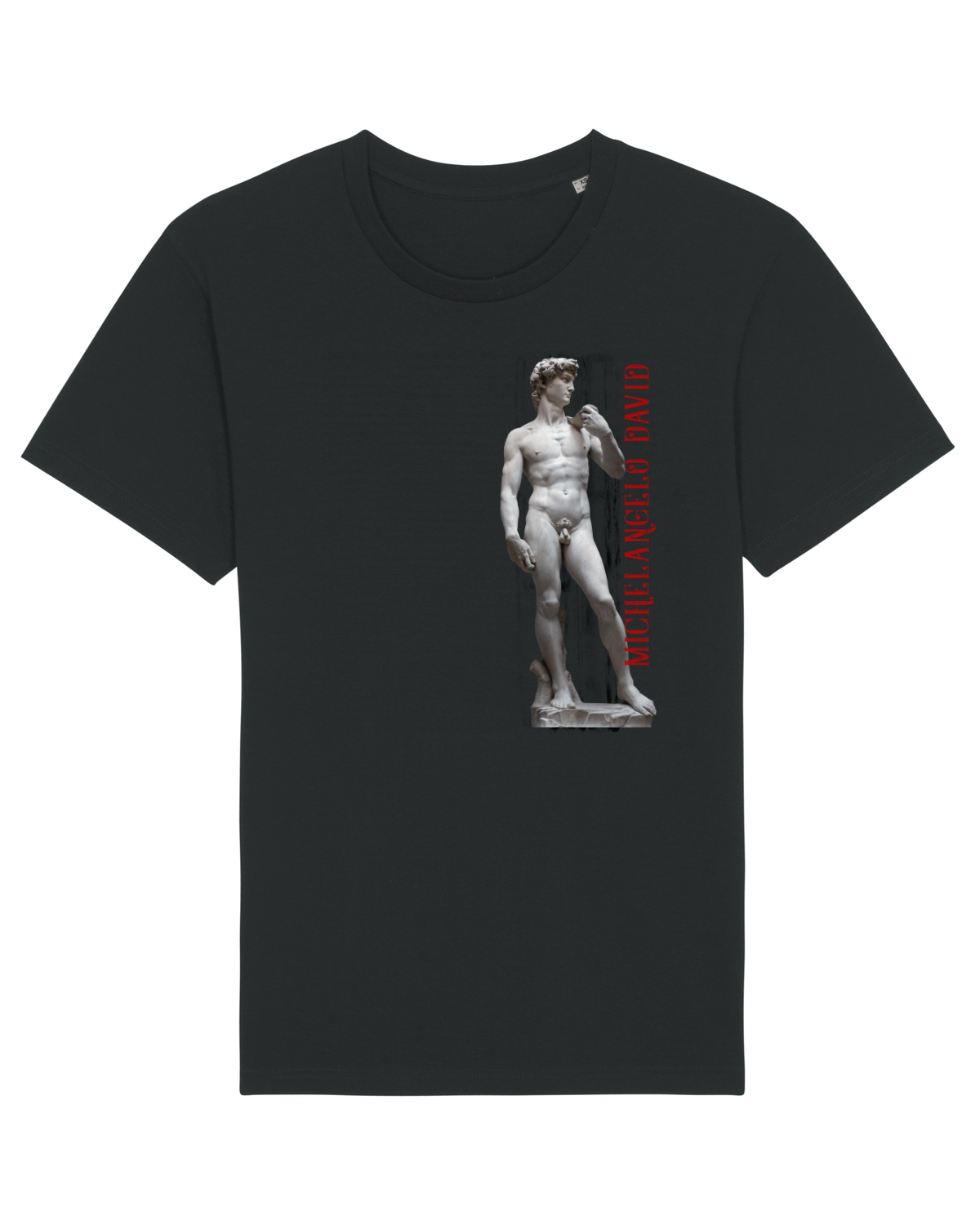 Tricou mânecă scurtă Unisex Rocker Black