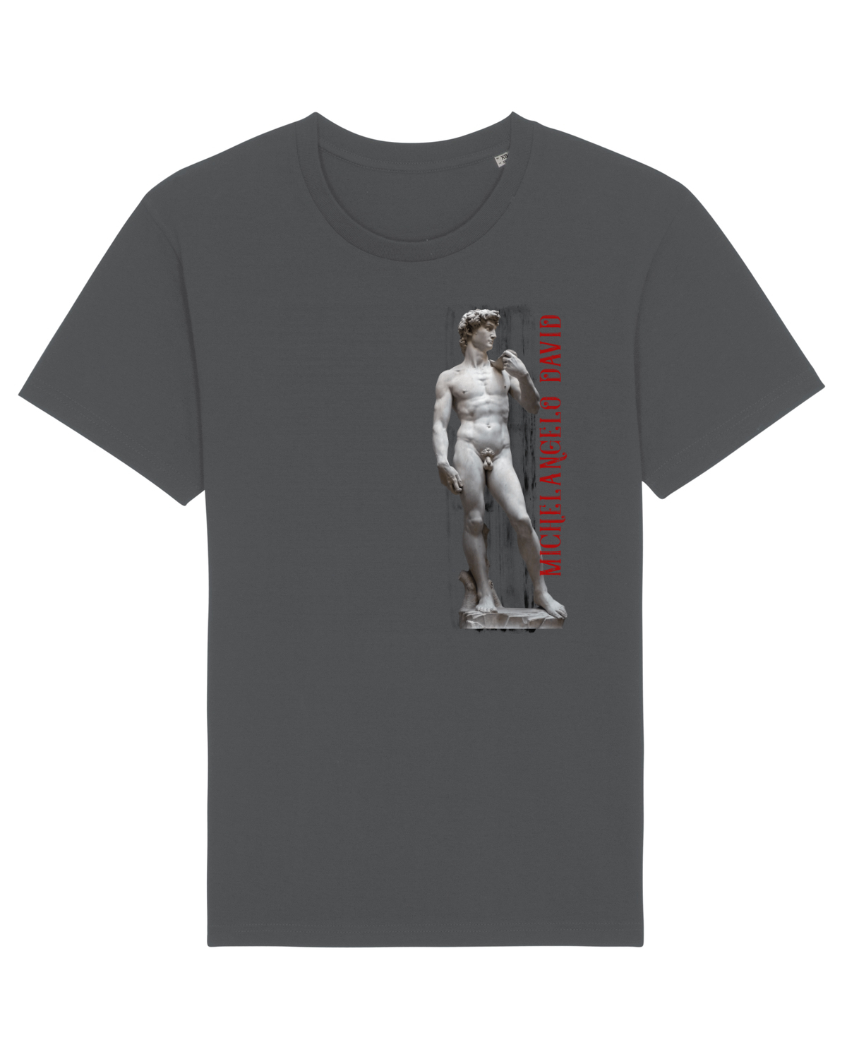 Tricou mânecă scurtă Unisex Rocker Anthracite