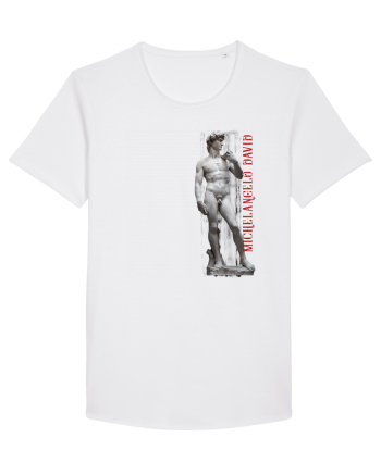 Michelangelo David White