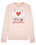 I Am A Mom And A Architect Nothing Scares Me Bluză mânecă lungă Unisex Rise