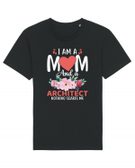 I Am A Mom And A Architect Nothing Scares Me Tricou mânecă scurtă Unisex Rocker