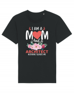 I Am A Mom And A Architect Nothing Scares Me Tricou mânecă scurtă Unisex Rocker