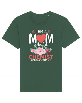 I Am A Mom And A Chemist Nothing Scares Me Bottle Green