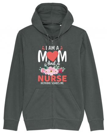 I Am A Mom And A Nurse Nothing Scares Me Anthracite