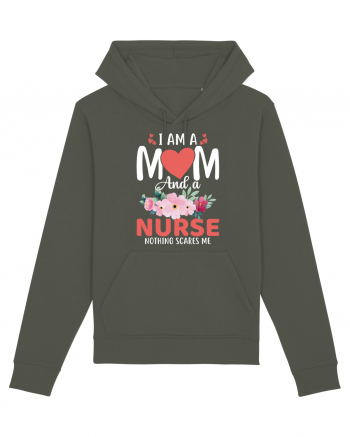 I Am A Mom And A Nurse Nothing Scares Me Khaki