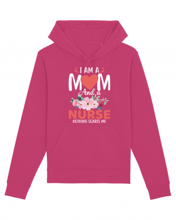 I Am A Mom And A Nurse Nothing Scares Me Raspberry