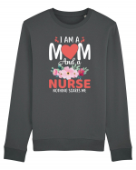 I Am A Mom And A Nurse Nothing Scares Me Bluză mânecă lungă Unisex Rise