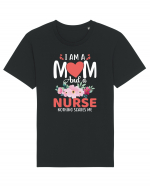 I Am A Mom And A Nurse Nothing Scares Me Tricou mânecă scurtă Unisex Rocker
