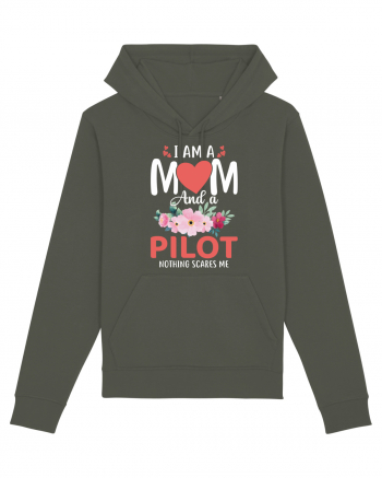 I Am A Mom And A Pilot Nothing Scares Me Khaki