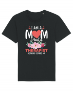 I Am A Mom And A Therapist Nothing Scares Me Tricou mânecă scurtă Unisex Rocker