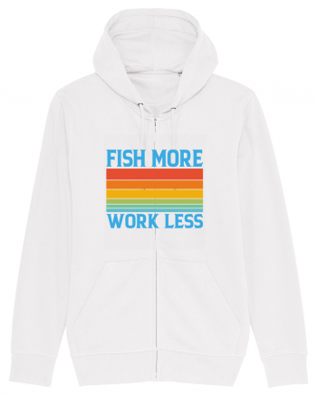 Fish More Work Less White