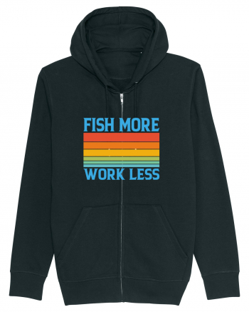 Fish More Work Less Black