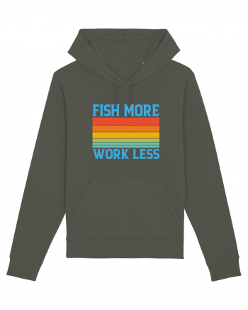 Fish More Work Less Khaki