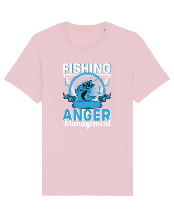 Fishing Anger Management Cotton Pink