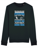 Fishing One More Time Bluză mânecă lungă Unisex Rise