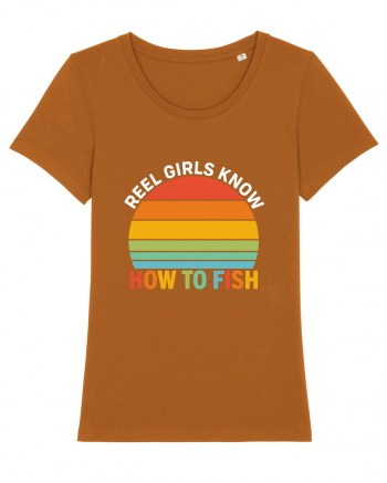 Reel Girl Know How To Fish Roasted Orange