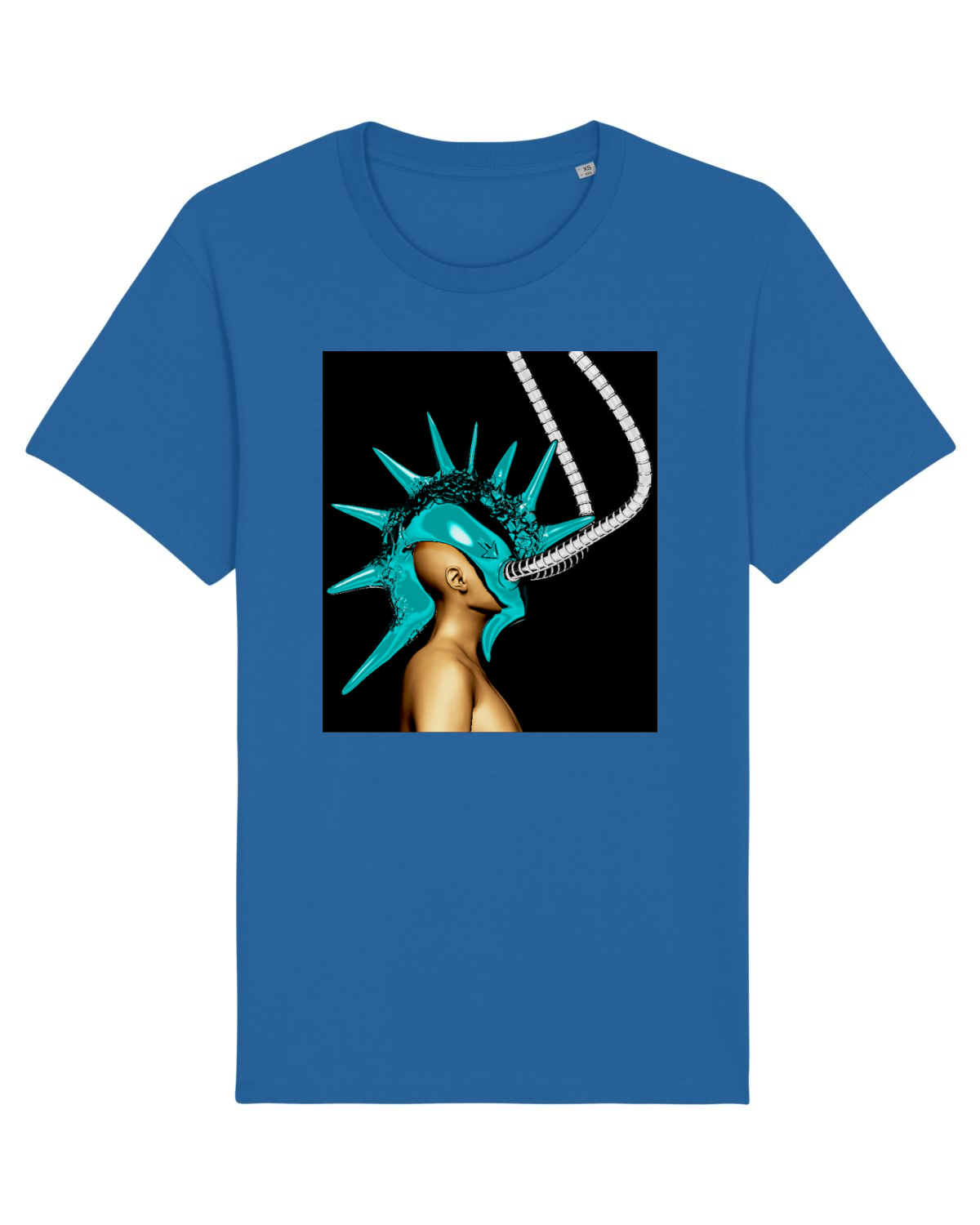 Tricou mânecă scurtă Unisex Rocker Royal Blue