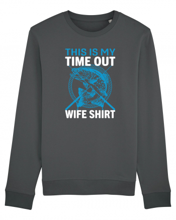 This Is My Time Out Wife Shirt Anthracite