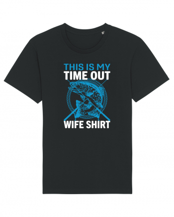 This Is My Time Out Wife Shirt Black