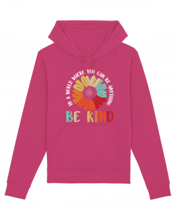 Be Kind Hippie Flower Raspberry