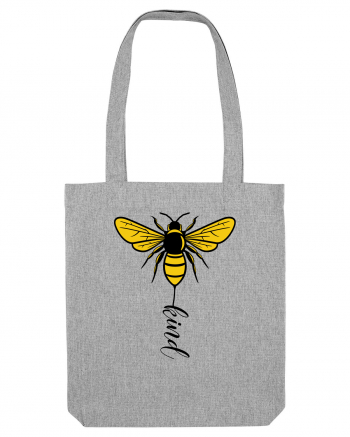 Bee Kind Heather Grey