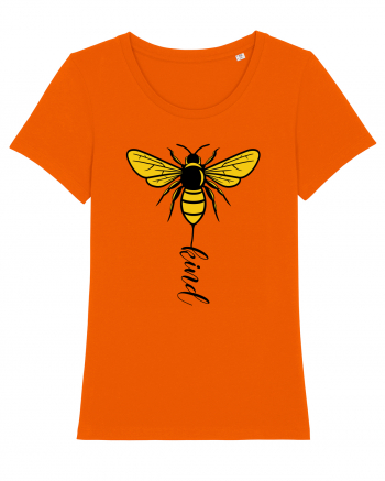 Bee Kind Bright Orange