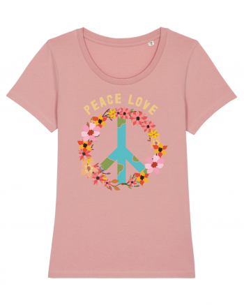 Flower Peace Love Canyon Pink