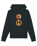 Flower Power Peace Sign Hanorac Unisex Drummer