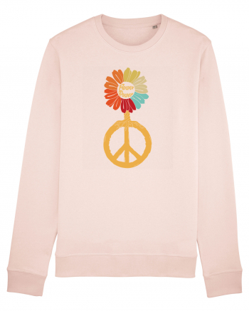 Flower Power Peace Sign Candy Pink