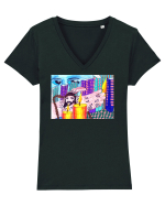 Hope Tricou mânecă scurtă guler V Damă Evoker