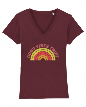 Good Vibes Tribe Burgundy