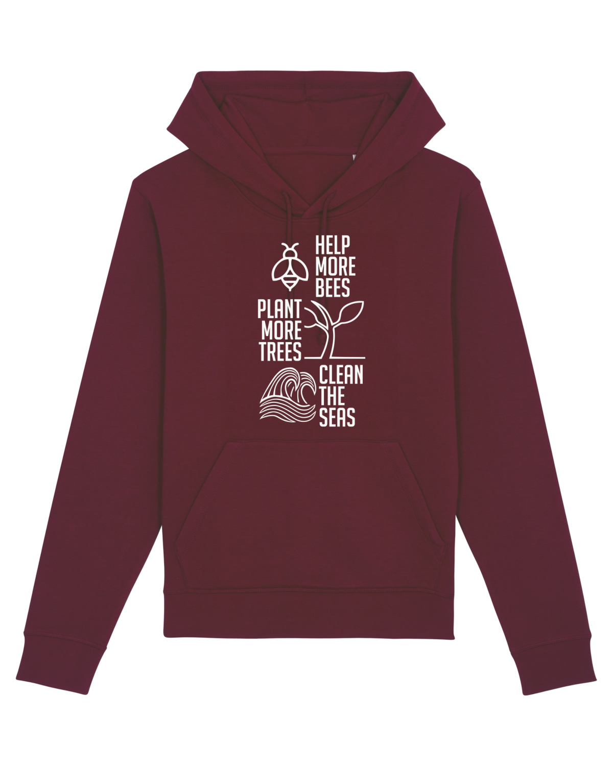 Hanorac Unisex Drummer Burgundy