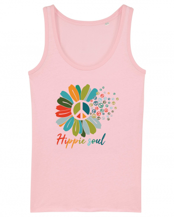 Hippie Soul Flower Cotton Pink