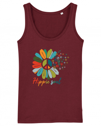 Hippie Soul Flower Burgundy