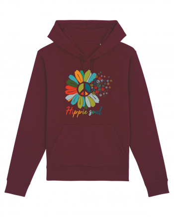 Hippie Soul Flower Burgundy