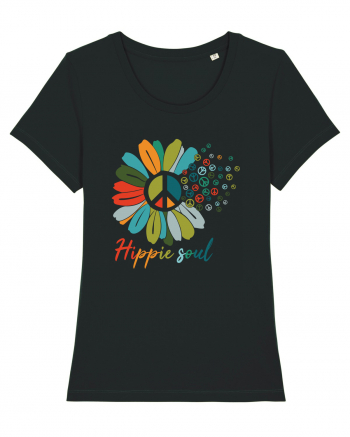 Hippie Soul Flower Black