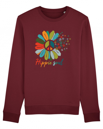 Hippie Soul Flower Burgundy