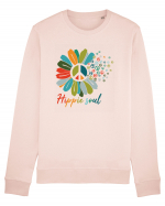 Hippie Soul Flower Bluză mânecă lungă Unisex Rise